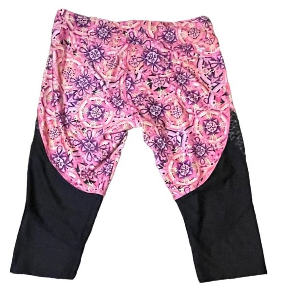 Boho Yoga Workout Pants, XL 16/18 - Picture 3 of 3